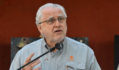 Maximo Pacheco à Rancagua, au Chili, le 10 février 2026. ( AFP / RODRIGO ARANGUA )