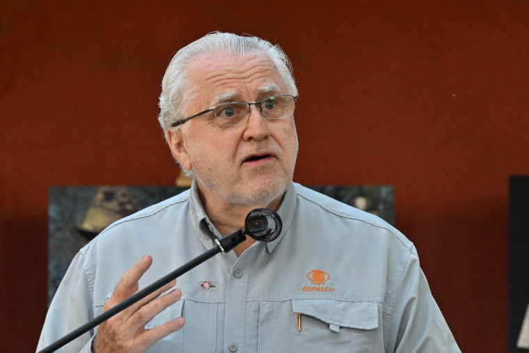 Maximo Pacheco à Rancagua, au Chili, le 10 février 2026. ( AFP / RODRIGO ARANGUA )