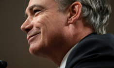 Kelly Ortberg, PDG de Boeing, le 2 avril 2025 à Washington. ( GETTY IMAGES NORTH AMERICA / WIN MCNAMEE )