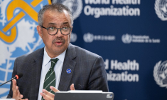 Tedros Adhanom Ghebreyesus à Genève, en Suisse, le 15 décembre 2023. ( World Health Organization (WHO) / CHRISTOPHER BLACK )