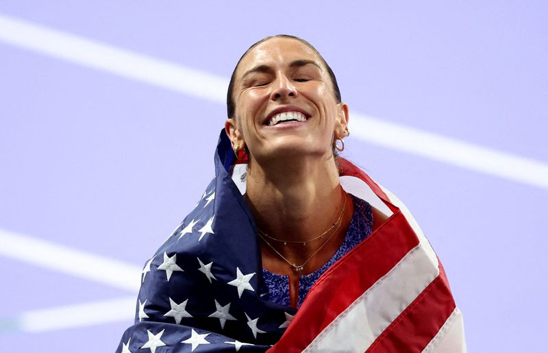 JO - Athlétisme (F) - Valarie Allman médaillée d'or au lancer de disque