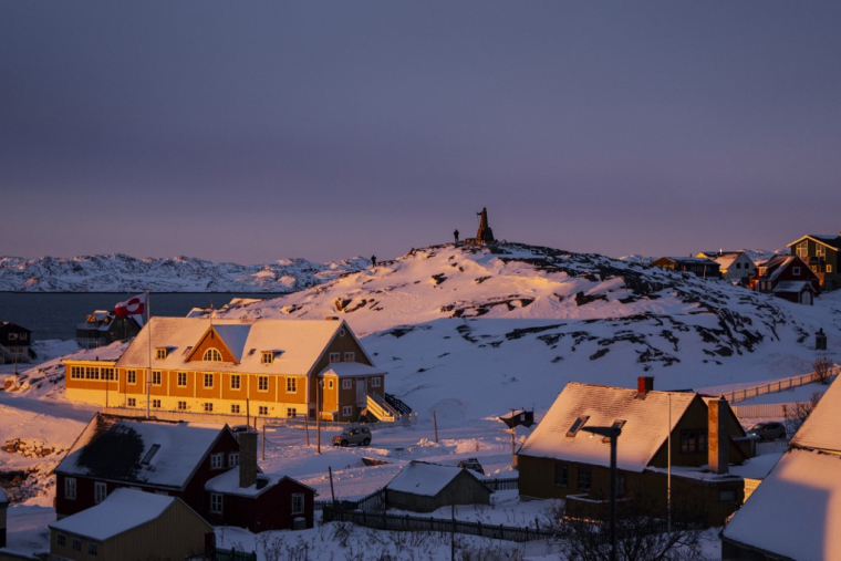 Vue de Nuuk, au Groenland. (illustration) ( Ritzau Scanpix / MADS CLAUS RASMUSSEN )