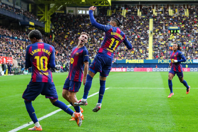 Liga : Vainqueur sur la pelouse de Villarreal, le Barça garde son rythme effréné