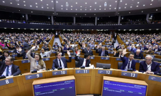 Vote du Parlement européen sur la levée de l'immunité de deux députés européens à Bruxelles