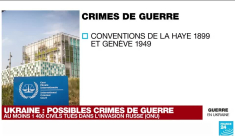 Ukraine : "possibles crimes de guerre" à Boutcha ?