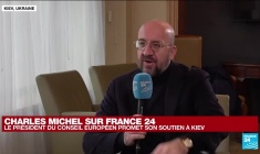 Le président du Conseil européen Charles Michel promet de soutenir l'adhésion de l'Ukraine