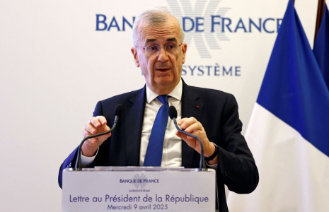 Le gouverneur de la Banque de France, François Villeroy de Galhau