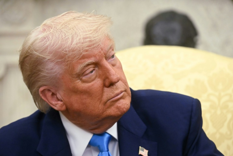 Le président américain Donald Trump à la Maison Blanche, à Washington, aux Etats-Unis, le 21 mai 2025 ( AFP / Jim WATSON )