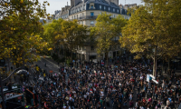 La manifestation du mouvement "Free Party" à Paris samedi ( AFP / Dimitar DILKOFF )