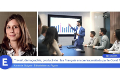 Travail, démographie, productivité : les Français encore traumatisés par le Covid ?