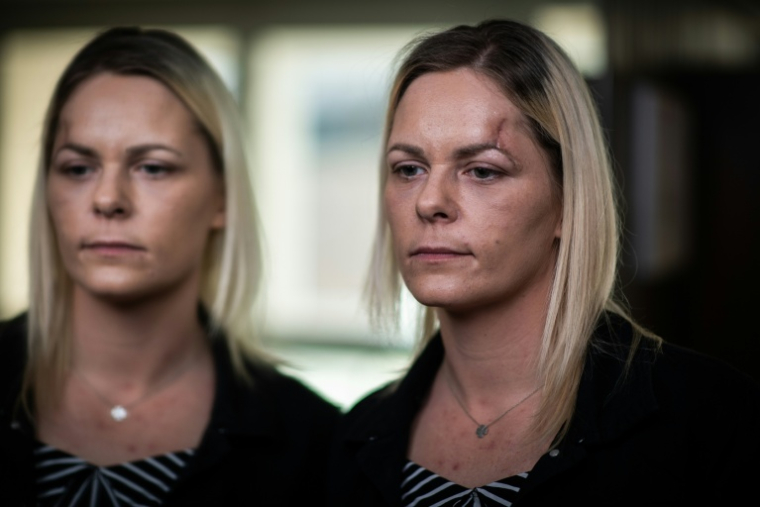 Vanessa Langard au Plessis-Trévise, dans le Val-de-Marne, le 19 mars 2019 ( AFP / Martin BUREAU )