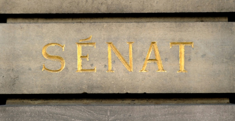 Une des façades du Sénat, à Paris, le 27 septembre 2014  ( AFP / STEPHANE DE SAKUTIN )