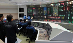 Procédure de démarrage du réacteur de l'unité 6 dans la salle de contrôle de la centrale nucléaire de Kashiwazaki-Kariwa dans la préfecture de Niigata, le 21 janvier 2026 au Japon ( JAPAN POOL / JIJI PRESS / STR )