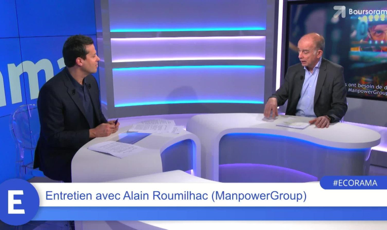 Alain Roumilhac (Président de ManpowerGroup) : "Les séniors sont une solution à la pénurie de main-d'uvre !"