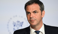 Olivier Véran, le 3 mai 2023, à Paris ( AFP / BERTRAND GUAY )