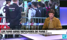 Les sans-abris repoussés de Paris ?