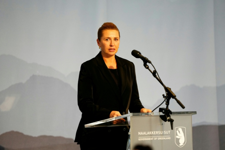 La Première ministre danoise Mette Frederiksen à Nuuk, au Groenland ,le 24 septembre 2025 ( Ritzau Scanpix / Mads Claus Rasmussen )