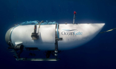 Le submersible Titan, exploité par OceanGate Expeditions pour explorer l'épave du Titanic au large de la côte de Terre-Neuve