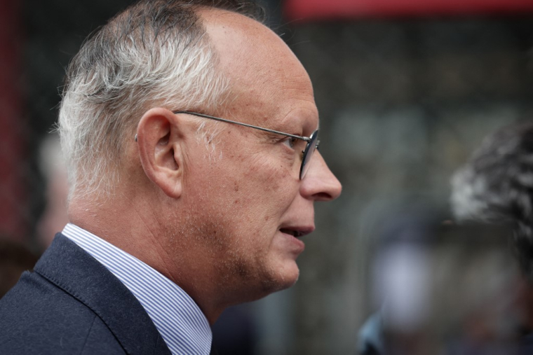 Edouard Philippe, à Paris, le 3 septembre 2025 ( AFP / STEPHANE DE SAKUTIN )