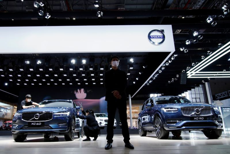 Les SUV Volvo XC60 et XC90 au salon Auto Shanghai