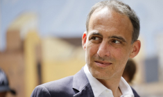 Raphael Glucksmann, à Paris, le 30 juin 2024 ( AFP / OLYMPIA DE MAISMONT )