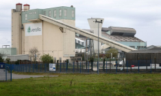 L'usine Verallia à Châteaubernard