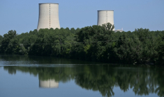 La centrale nucléaire de Golfech, le 22 juin 2026 ( AFP / Lionel BONAVENTURE )