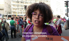 Plusieurs milliers de manifestants en France pour le climat et la justice sociale