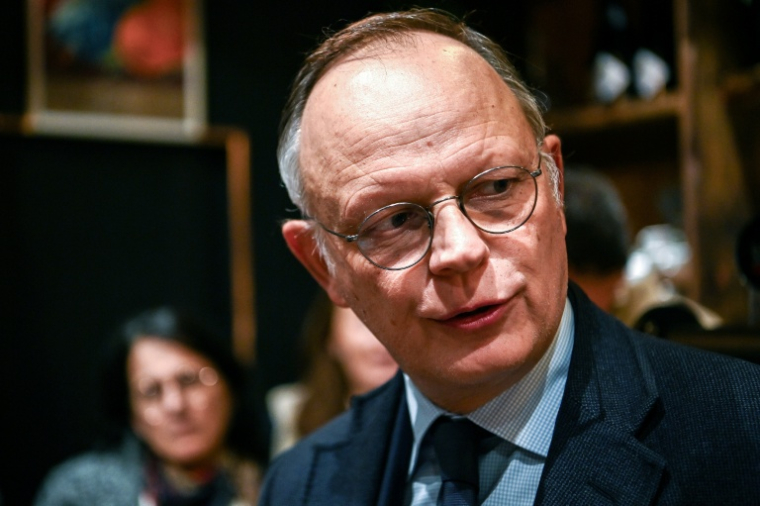 Le président du parti Horizon, Edouard Philippe à Bordeaux le 3 décembre 2025  ( AFP / Christophe ARCHAMBAULT )