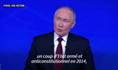 Poutine ne se considère "pas responsable" pour les morts en Ukraine