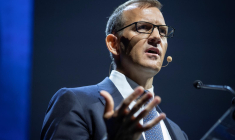 Daniel Kretinsky PDG d'Energetický lors des "rencontres de l'Udecam", à Paris le 5 septembre 2019. ( AFP / THOMAS SAMSON )