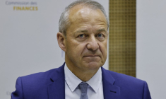 Jean-François Husson à Paris, le 6 juillet 2023. ( AFP / LUDOVIC MARIN )