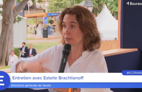 Estelle Brachlianoff (Veolia) : "Les solutions écologiques que propose veolia protègent le pouvoir d'achat"