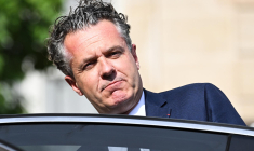 Christophe Béchu à Paris, le 23 août 2023. ( AFP / BERTRAND GUAY )