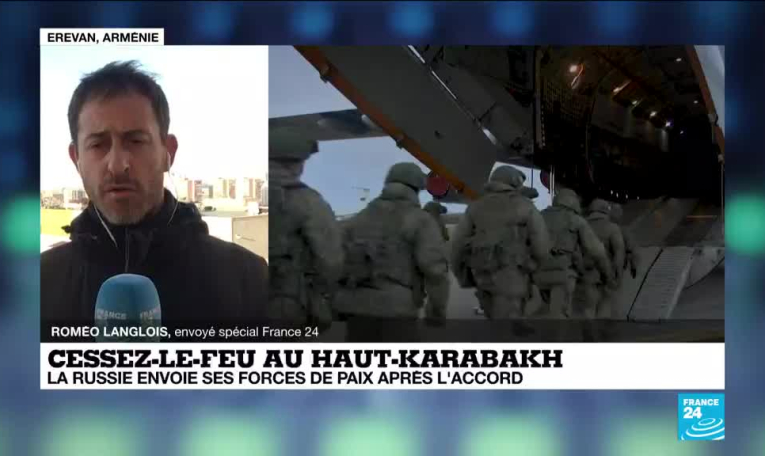 Cessez-le-feu au Haut-Karabakh : la Russie envoie ses forces de paix après l'accord