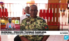 Procès Sankara au Burkina: 30 ans de prison requis contre l'ex-président Compaoré