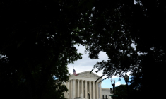 La Cour suprême des Etats-Unis, à Washington le 1er juillet 2024 ( AFP / Drew ANGERER )