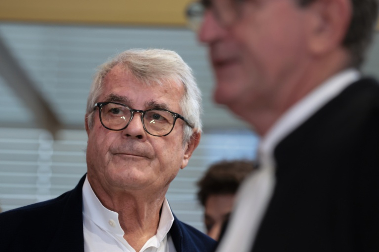 Le milliardaire Olivier Bouygues au tribunal correctionnel d'Orléans, le 7 septembre 2026 ( AFP / Alain JOCARD )