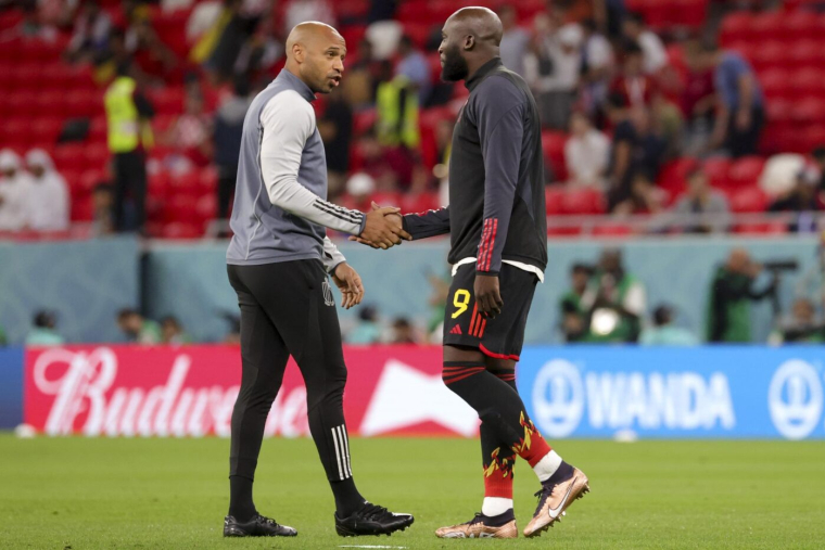 Selon Lukaku, toute la Belgique réclamait Thierry Henry au poste de sélectionneur