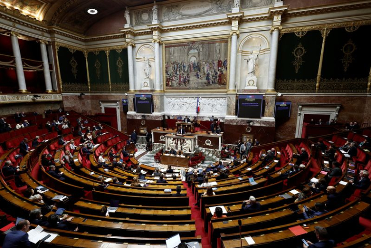 L'Assemblée nationale à Paris