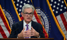 Jerome Powell à Washington, DC, le 29 octobre 2025 ( AFP / JIM WATSON )