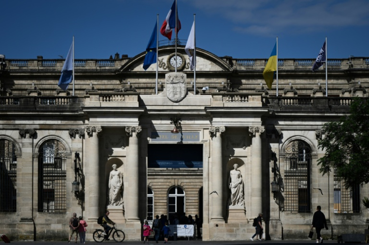 La mairie de Bordeaux, le 14 mai 2025 en Gironde ( AFP / Philippe LOPEZ )
