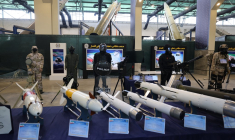 Des missiles Almas (illustration) ( AFP / ATTA KENARE )