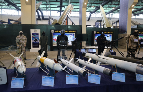 Des missiles Almas (illustration) ( AFP / ATTA KENARE )