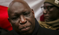 Madiambal Diagne le 25 novembre 2025, à Versailles ( AFP / Dimitar DILKOFF )