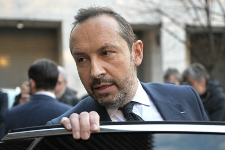 Sébastien Chenu à Paris, le 10 janvier 2025. ( AFP / BERTRAND GUAY )