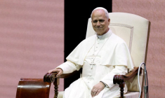 Le pape Léon XIV assiste à une réunion organisée par le Dicastère pour le clergé à Rome