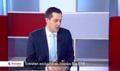 "Le gouvernement s'attaque aux chômeurs au lieu de s'attaquer au chômage", selon Nicolas Bay (FN) (VIDEO)