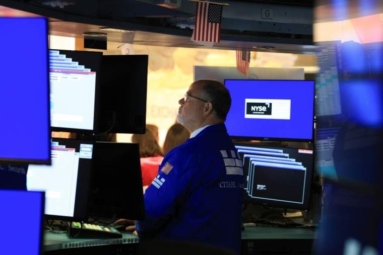 Un opérateur à la Bourse de New York, le 5 octobre 2026 ( AFP / TIMOTHY A. CLARY )