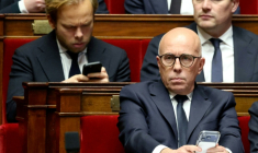Le député UDR Eric Ciotti à l'Assemblée nationale à Paris le 3 février 2026 ( AFP / Ludovic MARIN )